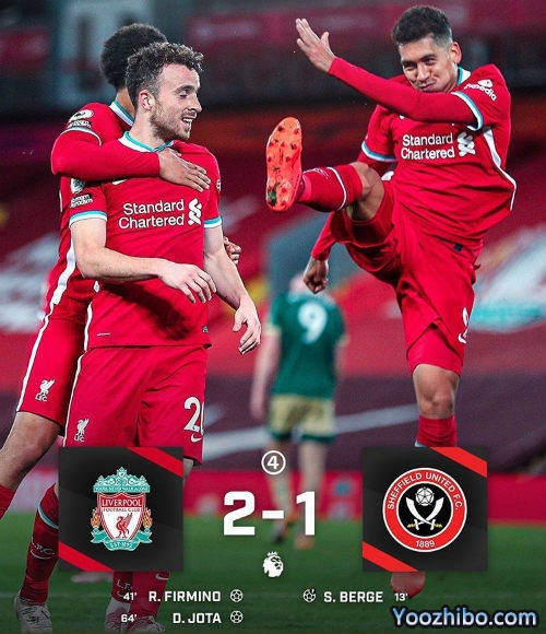 <a href=/zuqiujingpin/liverpool/ target=_blank class=infotextkey>利物浦</a>2-1谢菲联