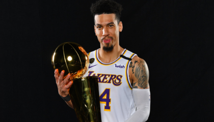 丹尼-格林谈被<a href=/lanqiujingpin/lakers/ target=_blank class=infotextkey>湖人</a>交易