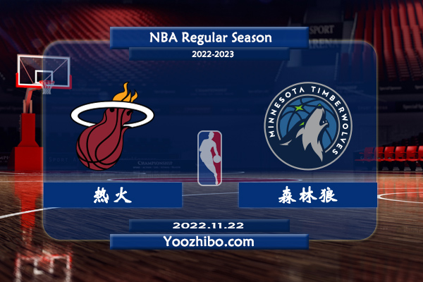 11月22日 NBA常规赛 热火vs森林狼直播前瞻分析