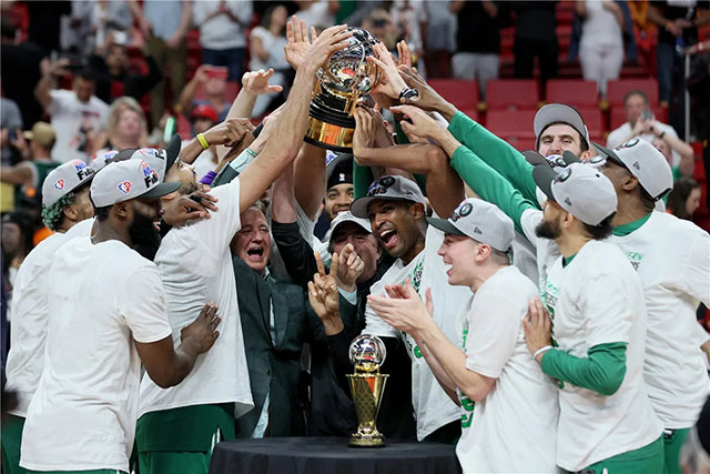 NBA东部冠军奖杯名为鲍勃-库西杯